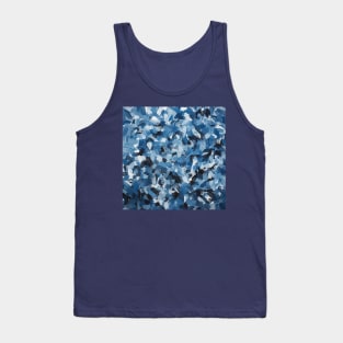 Cloudy Day Abstract Painting Tank Top